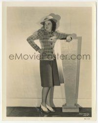 8r528 JUDY GARLAND 8x10.25 still '39 in two-piece suit with fuchsia wool skirt & jacket!