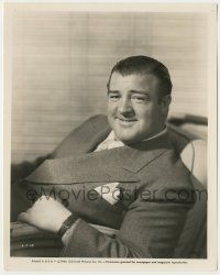 8r585 LOU COSTELLO 8x10 still '46 great seated portrait of the comedian with wry smile!