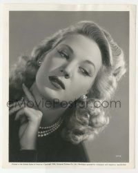 8r586 LOUISE ALLBRITTON 8.25x10 still '43 portrait of the pretty blonde with curls by Ray Jones!