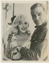 8r643 MISFITS 8x10 still '61 super close up of aging Clark Gable & beautiful Marilyn Monroe!