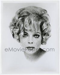 8r644 MISSION IMPOSSIBLE TV 8x10.25 still '60s artwork portrait of Barbara Bain as Cinnamon Carter!