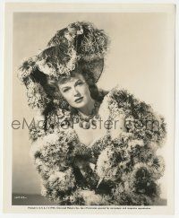8r677 NAUGHTY NINETIES 8.25x10 still '45 unbilled pretty girl in elaborate outfit & hat!