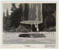 8r698 OLD SEQUOIA 8.25x10 still '45 zany image of Donald Duck trying to hold up massive tree!