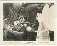 8r731 PINOCCHIO 8x10.25 still '40 Disney, the Blue Fairy rescues Pinocchio from cage!