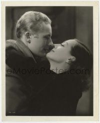 8r790 SADIE McKEE 8x10 still '34 great romantic c/u of Joan Crawford & Gene Raymond about to kiss!
