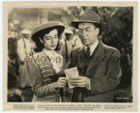 8r797 SALTY O'ROURKE 8.25x10 still '45 Gail Russell & William Demarest picking horses at races!