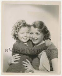 8r825 SHIRLEY TEMPLE/JANET GAYNOR 8x10 still '35 two of Fox's greatest stars in different movies!
