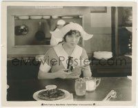 8r852 SPECIAL DELIVERY 8x10.25 still '27 Jobyna Ralston in Dutch girl outfit serving coffee!