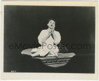 8r858 STAR IS BORN 8.25x10 still '54 seated Judy Garland singing in the spotlight, from rehearsal!