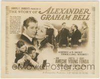 8r867 STORY OF ALEXANDER GRAHAM BELL 8x10.25 still '39 Don Ameche, Loretta Young, image from TC!