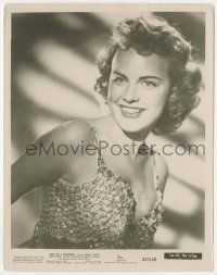 8r887 TERRY MOORE 8x10.25 still '53 waist-high portrait in sequined dress from Man on a Tightrope!
