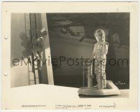 8r898 THINGS TO COME 8x10.25 still '36 William Cameron Menzies, man in space suit in riding device!