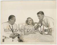 8r914 THREE MEN IN WHITE 8x10.25 still '44 Marilyn Maxwell, Barrymore, Van Johnson as Dr. Kildare!