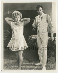 8r930 TROUBLE WITH GIRLS 8x10.25 still '69 Elvis Presley in suit & cool sideburns w/Sheree North!
