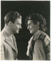 8r381 GHOST GOES WEST English 7.25x8.75 still '35 best split image of Robert Donat in both roles!