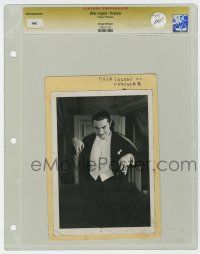 8s013 BELA LUGOSI slabbed 5x7 still '31 appears to be from 1st Dracula release, but we don't know!