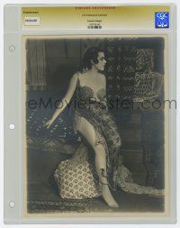 8s018 CLEOPATRA slabbed deluxe 8x10 still '17 incredible close portrait of sexy Theda Bara!