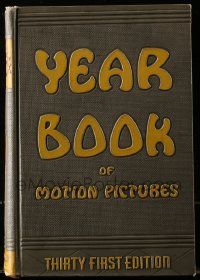 8s052 FILM DAILY YEARBOOK OF MOTION PICTURES hardcover book '49 loaded with movie information!