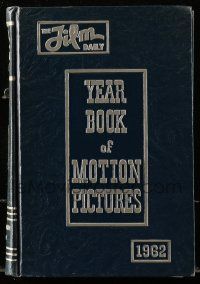 8s065 FILM DAILY YEARBOOK OF MOTION PICTURES hardcover book '62 filled with movie information!