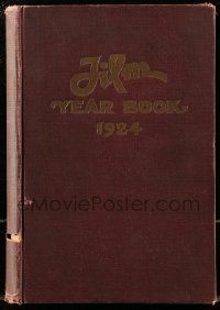 8s035 FILM DAILY YEARBOOK OF MOTION PICTURES hardcover book '24 filled with movie information