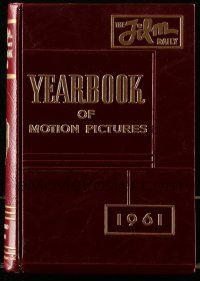 8s064 FILM DAILY YEARBOOK OF MOTION PICTURES hardcover book '61 loaded with movie information!