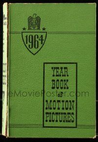 8s067 FILM DAILY YEARBOOK OF MOTION PICTURES hardcover book '64 filled with movie information!