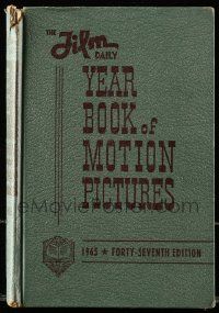 8s068 FILM DAILY YEARBOOK OF MOTION PICTURES hardcover book '65 filled with movie information!