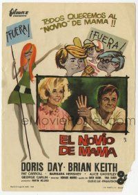 8s736 WITH SIX YOU GET EGGROLL Spanish herald '69 Doris Day, Brian Keith, different MCP art!