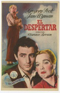 8s747 YEARLING Spanish herald '48 Gregory Peck, Jane Wyman, Claude Jarman Jr., classic!