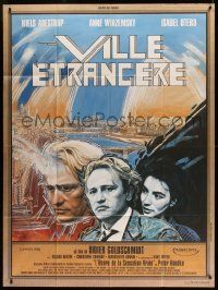 8t717 FOREIGN CITY French 1p '88 Druillet & Gayout art of Niels Arestrup, Anne Wiazemsky & Otero!