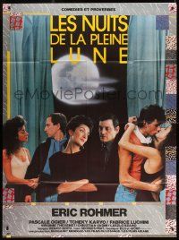8t730 FULL MOON IN PARIS French 1p '84 Eric Rohmer's Les nuits de la pleine lune!