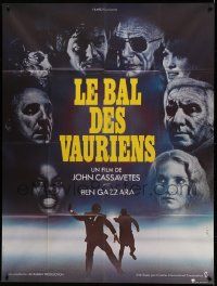 8t782 KILLING OF A CHINESE BOOKIE French 1p '76 John Cassavetes, Ben Gazzara, different Landi art!