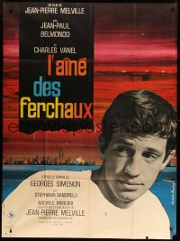 8t819 MAGNET OF DOOM French 1p '63 Jean-Pierre Melville's L'Aine des Ferchaux, Jean-Paul Belmondo