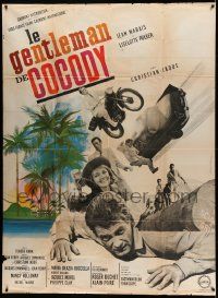 8t823 MAN FROM COCODY French 1p '65 Christian-Jaque's Le gentleman de Cocody, spy Jean Marais!