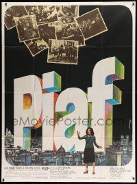 8t872 PIAF: THE EARLY YEARS French 1p '74 Guy Casaril, Brigitte Ariel as Edith, art by Ferracci!