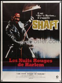 8t908 SHAFT French 1p '71 classic image of Richard Roundtree, hotter than Bond, cooler than Bullitt