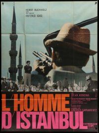 8t947 THAT MAN IN ISTANBUL style B French 1p '66 Estambul 65, Horst Buchholz, cool assassin image!