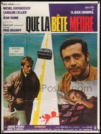 8t952 THIS MAN MUST DIE French 1p '69 Claude Chabrol's Que al bete meure, Michel Duchaussey