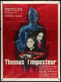 8t953 THOMAS THE IMPOSTOR French 1p '64 Jean Cocteau, Thomas l'imposteur, Jean Mascii art!