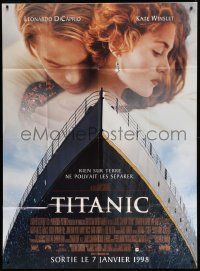 8t956 TITANIC advance French 1p '98 Leonardo DiCaprio, Kate Winslet, directed by James Cameron!
