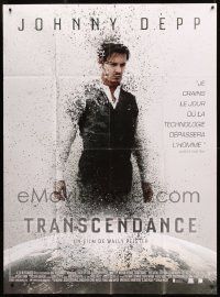8t961 TRANSCENDENCE French 1p '14 yesterday Johnny Depp was only human, cool image!