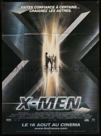 8t993 X-MEN advance French 1p '00 Patrick Stewart, Hugh Jackman, Bryan Singer, Marvel Comics!