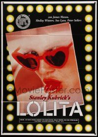 8t436 LOLITA Italian 1p R80s Stanley Kubrick, sexy Sue Lyon with heart sunglasses & lollipop!