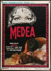 8t443 MEDEA Italian 1p '69 Pier Paolo Pasolini, Maria Callas, written by Euripides