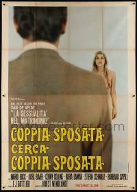 8t535 LIFE TOGETHER Italian 2p '74 Franz Josef Gottlieb sexploitation, sexy naked blonde!