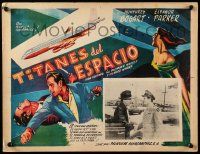 8t317 CHAIN LIGHTNING Mexican LC R50s military test pilot Humphrey Bogart in inset AND border art!