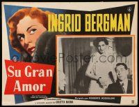 8t331 EUROPA '51 Mexican LC '51 border art of Ingrid Bergman, directed by Roberto Rossellini!