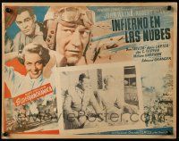 8t333 FLYING LEATHERNECKS Mexican LC R50s John Wayne & Janis Carter in inset AND border!