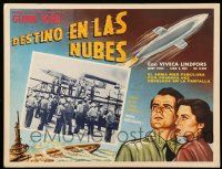 8t334 FLYING MISSILE Mexican LC R60s art of Glenn Ford, military smart bomb that stalks its prey!