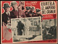 8t338 G-MEN/TIL WE MEET AGAIN Mexican LC '50s a different movie advertised on each side!